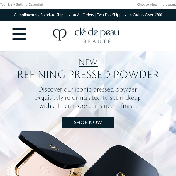 Discover The Exquisitely Reformulated Refining Pressed Powder