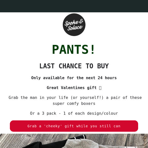 Boxers For Valentines Day - Last chance...