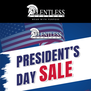 President's Day Sale!