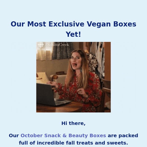 🍁 Exclusive Fall Treats: Sneak Peek into October Vegan Boxes + Special Offer! 🎁