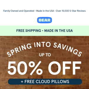 Spring Into Savings! 🌻🌺 Save Up to 50% Off!