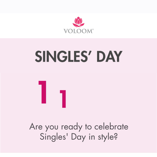 Celebrate Singles' Day