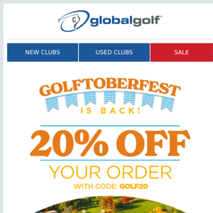 Golftoberfest - 20% Off