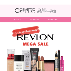 Hi, Revlon Beauty Sale Starts Now!