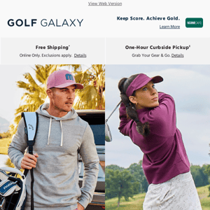 Hit the course with apparel trend shop must-haves 👀