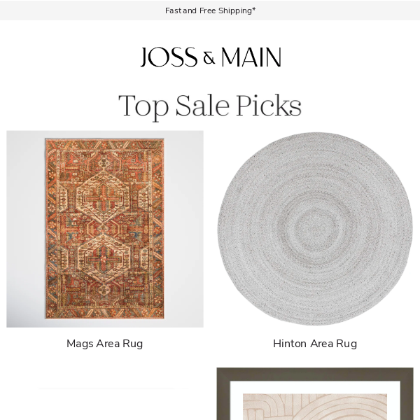TIME’S ALMOST UP to shop up to 30% off the Mags Area Rug
