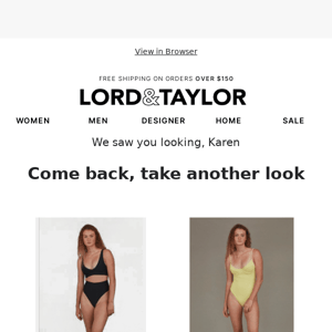 Still Looking, Lord & Taylor?