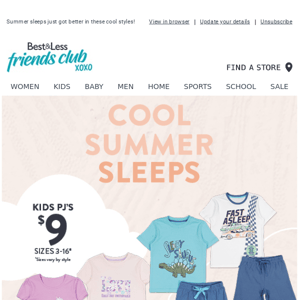 The perfect summer sleepwear!