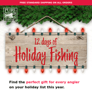 Day Two Of The 12 Days of Holiday Fishing Deals Is On Now!
