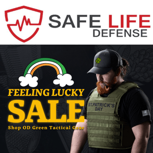 🍀 St. Patrick's Day SAVINGS on OD Green Body Armor & Belts 🍀