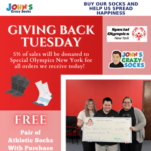 Giving Back Tuesday