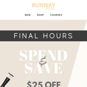 Hurry, Final Hours of SPEND & SAVE 💄