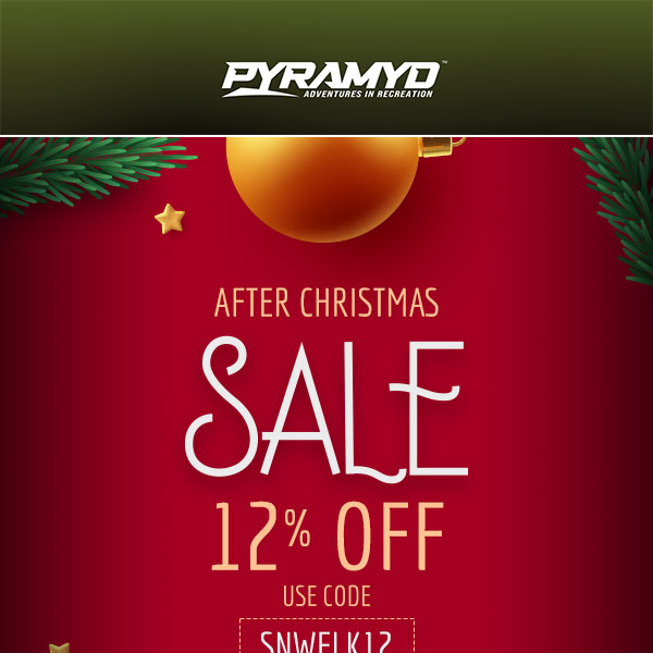 After-Christmas Magic: 12% Off Awaits!