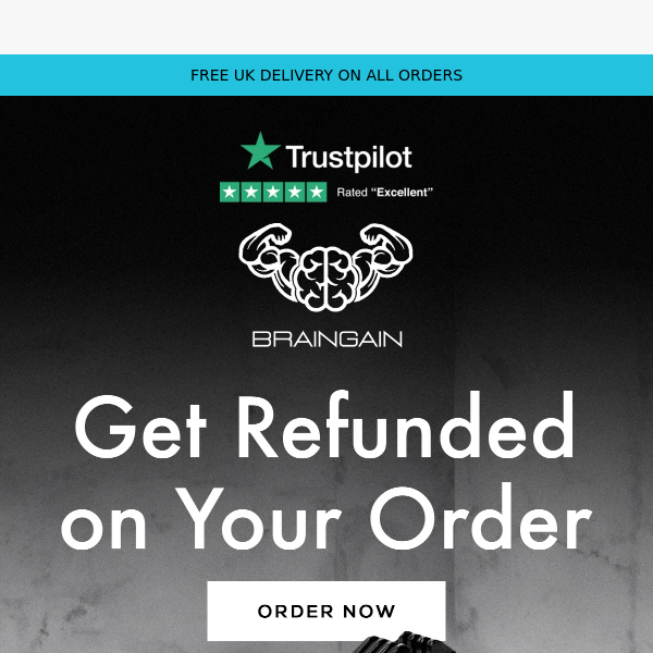 Get Refunded on Your Order!
