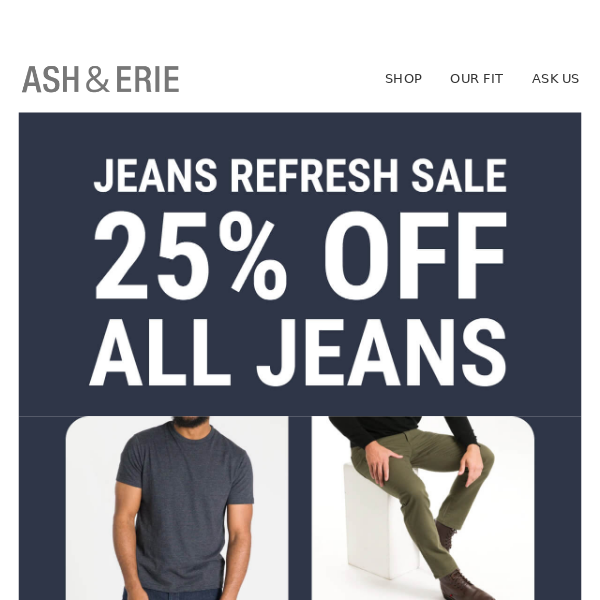The Jeans Refresh Sale Is Here!