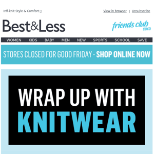 Womens Knitwear from just $25