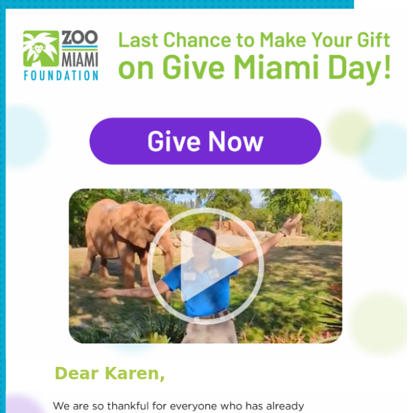 Give Miami Day is Ending Soon!