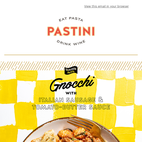 Our Summer Pasta is Here!