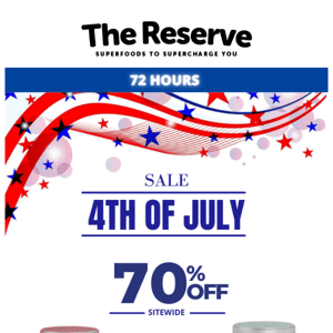 🔥 70%OFF 4th of July Sale + festive recipes!