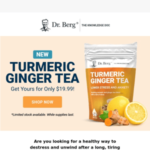 New Product Alert for Dr. Berg!