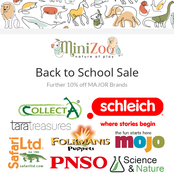 FINAL HOURS - Back To School Sale 🐨