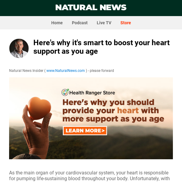 Here's why it's smart to boost your heart support as you age