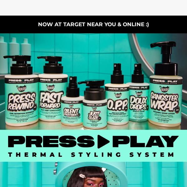 MISSED Press Play AT THE DOUX?! NOW at Target 🎯
