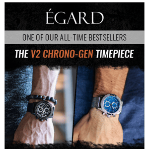 V2 Chrono Gen - All Time Bestselling Timepiece!