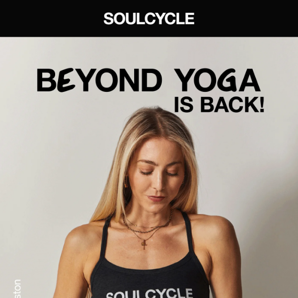 Beyond Yoga is BACK in the Soul Shop  ‼️