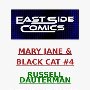 🔥 PRE-SALE TOMORROW at 5PM (ET) 🔥 MARY JANE & BLACK CAT #4 DAUTERMAN VIRGIN "COSTUMES" VARIANT 🔥 LIMITED to 800 W COA🔥PRE-SALE WEDNESDAY (1/25)