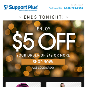 Last Day: $5 Off