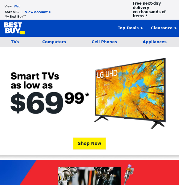 Smart TVs as low as $69.99 is a tempting deal, isn't it? Deck out your entertainment space