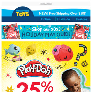 25% off Select Play-Doh