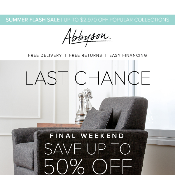 Save Up To 50% + Extra 10% Off | Last Chance