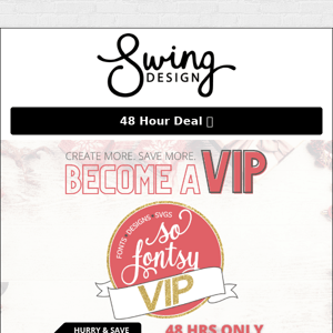 HURRY! 50% Off Pre-Black Friday Deal 🎉 VIP Memberships