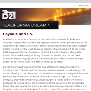 Caymus and Co.