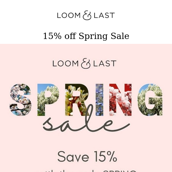 Spring Sale