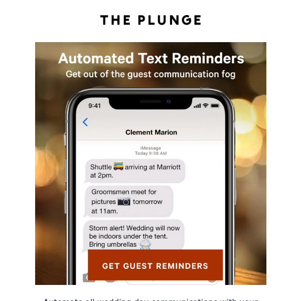 Automate guest text reminders