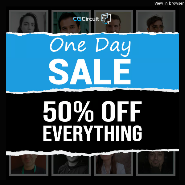 Today's the Day: Transform Your Art with 50% Savings!