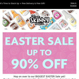 Don't Miss Out on Our Easter Sale!