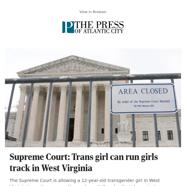 Supreme Court: Trans girl can run girls track in West Virginia