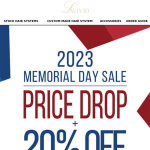 Up to 25% OFF Memorial Day Sale!😍