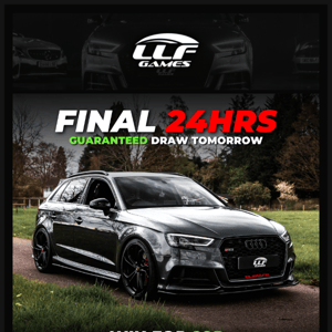 FLASH SALE TONIGHT 🎁 STAGE 3 SUPERCAR-SLAYER FINAL 24HRS - DRAW 10PM TOMORROW - GET TICKETS NOW