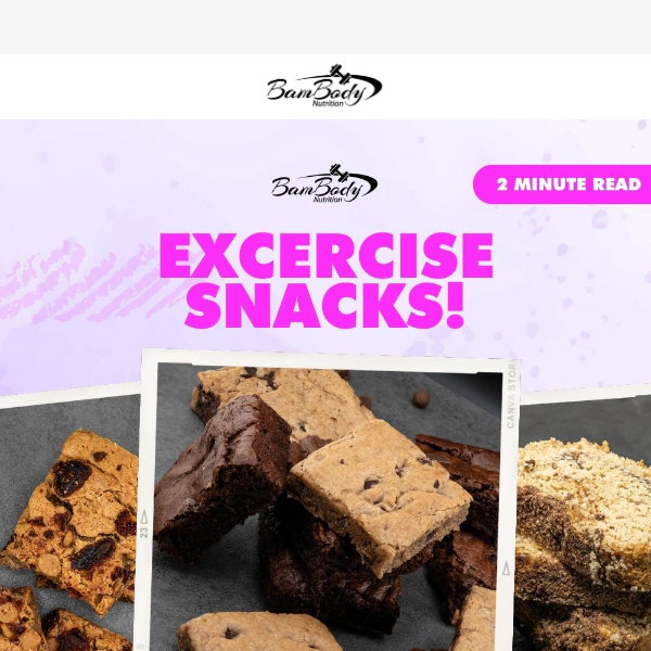 🚨New Blog: Exercise Snacks