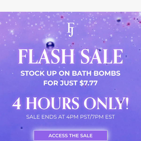 FLASH SALE 💝$7.77 BATH BOMBS