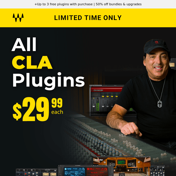 CLA Sale Starts Now 🤩 All CLA plugins for $29.99 each