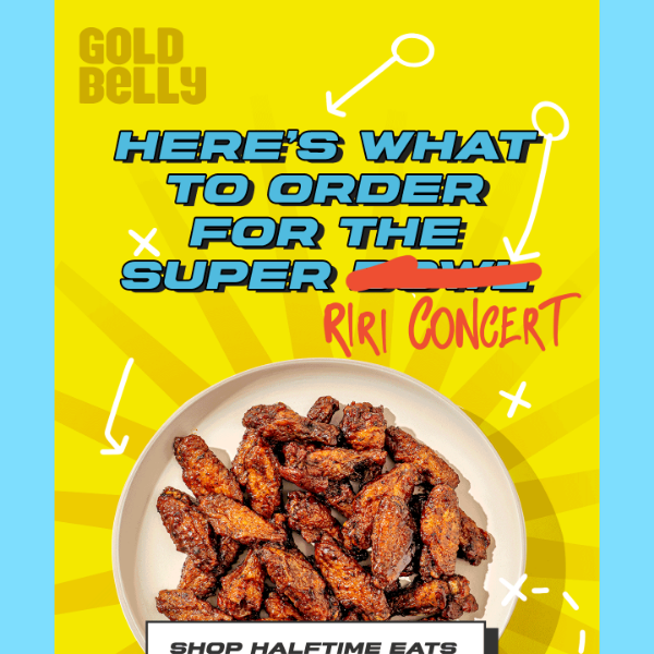 Top Super Bowl + RiRi Concert Feasts 🪩 🏈
