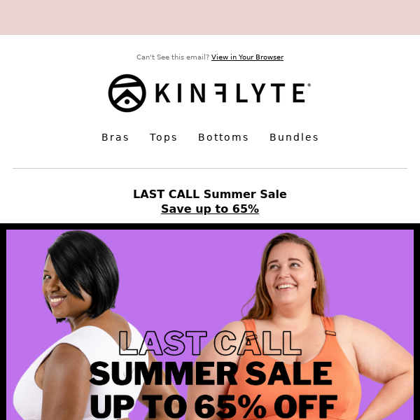 LAST CALL Summer Sale - Up to 65% Off