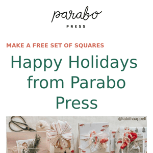 Time to unwrap your gift from Parabo!