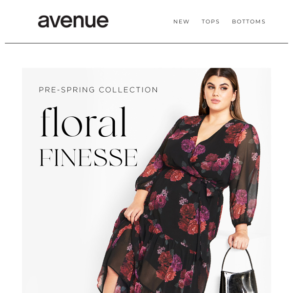 Shop 60% Off* Sitewide + Pre-Spring Collection: Floral Finesse